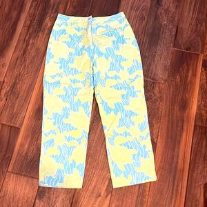 LILLY PULITZER | Turtle Print Pants Size 6